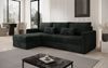 Luxusbetten24 Schlafsofa Designer Sofa Roma in Cord, mit Stauraum und Schlaffunktion Bild 2