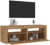 vidaXL TV-Schrank mit LED Artisan-Eiche 120x35x40 cm Holzwerkstoff 856320 Bild 5