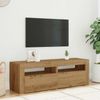vidaXL TV-Schrank mit LED Artisan-Eiche 120x35x40 cm Holzwerkstoff 856320 Bild 4