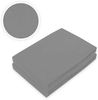 Doppelpack Jersey Spannbettlaken Premium Grau 60 x 120 - 70 x 140 cm Bild 2
