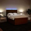 vidaXL Boxspringbett mit Matratze Rosa 160x200 cm Samt 3293271 Bild 5