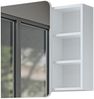 Roomart LYCIA-72 Badmöbel - nur Spiegelschrank - H 60 x B 16 x T 70 cm • Weiß Bild 5