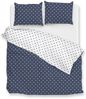 Zo! Home Cotton Bettwäsche 155x220 Punta di Cotone Maritim Blue Punkte blau Bild 5