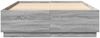 vidaXL Bettgestell Grau Sonoma 150x200 cm Holzwerkstoff 3209700 Bild 4