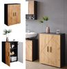 Vicco 'Irma' Midischrank, Holz, 81 x 30 x 60 cm, Anthrazit Bild 2