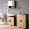 Vicco 'Irma' Midischrank, Holz, 81 x 30 x 60 cm, Anthrazit Bild 4
