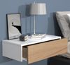 VCM Nachttisch Usal 918291 Weiß / Honig-Eiche H. 15 x B. 60 x T. 30 cm Bild 3