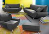 Home affaire Polstergarnitur Saltare elegant & komfortabel, 3-2-1, bequem, Designfuß, (3-tlg) Bild 3