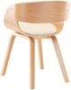 vidaXL Esszimmerstühle 2 Stk. Creme Bugholz und Kunstleder [278862] Bild 5