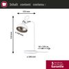 Paulmann 78482 Tischleuchte Neordic Juna Champagner Weiß E14 Bild 5