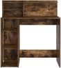 vidaXL Schreibtisch Geräucherte Eiche 90 x 48 x 101,5 cm Holzwerkstoff 869526 Bild 5