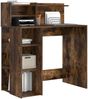 vidaXL Schreibtisch Geräucherte Eiche 90 x 48 x 101,5 cm Holzwerkstoff 869526 Bild 3