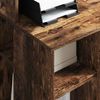 vidaXL Schreibtisch Geräucherte Eiche 90 x 48 x 101,5 cm Holzwerkstoff 869526 Bild 4