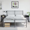 vidaXL Nachttische 2 Stk. Anthrazit 36x39x59 cm Stahl 846721 Bild 3