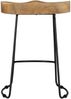 vidaXL Gavin Barhocker 2 Stk. Massivholz Mango 247836 Bild 4