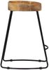 vidaXL Gavin Barhocker 2 Stk. Massivholz Mango 247836 Bild 5