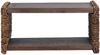 vidaXL Couchtisch Natur 70 x 35 x 35 cm Massives Mahagoni Holz 42011579 Bild 4