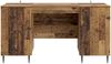 vidaXL Schreibtisch mit Regal Altholz 142,5 x 50 x 75 cm Holzwerkstoff 3414610 Bild 5