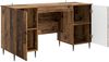 vidaXL Schreibtisch mit Regal Altholz 142,5 x 50 x 75 cm Holzwerkstoff 3414610 Bild 4