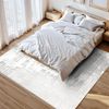 Vamcheer Teppich 160x230 Grau Flauschig Moderner Komfort Schwamm Bild 2