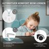 ML-DESIGN Bürostuhl Kinderschreibtischstuhl ergonomisch Drehbarer Schreibtischstuhl Kinder, 95-107 cm Höhenverstellbarer Jungendstuhl mit Rückenlehne & Armlehnen Bild 3
