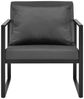 2er-Set Gartenstuhl Lerum 70x60x60 cm Schwarz casa. pro Bild 3