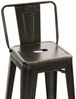 2er Set Barhocker Mason, schwarz-gold Bild 5