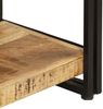 vidaXL Bücherregal 3 Fächer 140x30x80 cm Mango Massivholz 320620 Bild 4