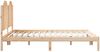 vidaXL Massivholzbett Extra Lang ohne Matratze 140x210 cm 3309215 Bild 5