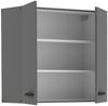 Küche NESSA Hängeschrank 80 cm Anthrazit Küchenzeile Küchenblock Einbauküche Bild 2