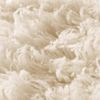 TaCa Home Flokati-Teppich Gewalkter Handweb Woll-Teppich, rund, Höhe: 45 mm, Wohnzimmer Esszimmer Schlafzimmer, creme - 200 x 200 cm rund Bild 3