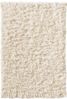 TaCa Home Flokati-Teppich Gewalkter Handweb Woll-Teppich, rund, Höhe: 45 mm, Wohnzimmer Esszimmer Schlafzimmer, creme - 200 x 200 cm rund Bild 2
