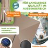 KESSER® Sonnenschirm Ampelschirm SUN XL 300 x 300 cm Inkl. Abdeckung +Windsicherung Drehbar Neigbar Kippbar Marktschirm Groß 360° Rotation, Gartenschirm mit Kurbel Sonnenschutz UV50+ Taupe, Mit LED Bild 3