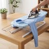 Relaxdays Tischbügelbrett mit Bügeleisenablage Bild 2