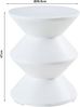 Beistelltisch Kyppeslo 47xØ37 cm Weiß [en. casa] Bild 3