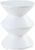 Beistelltisch Kyppeslo 47xØ37 cm Weiß [en. casa] Bild 2