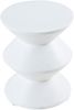 Beistelltisch Kyppeslo 47xØ37 cm Weiß [en. casa] Bild 4