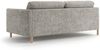 Micadoni Sofa Eden 4-Sitzer Strukturierter Stoff Beige Melange Bild 3
