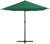 vidaXL Sonnenschirm mit Aluminium-Mast 460x270 cm Grün 44867 Bild 3