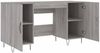 vidaXL Schreibtisch Grau Sonoma 140x50x75 cm Holzwerkstoff 829546 Bild 5