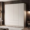 Lookway Kleiderschrank AUREL 4D2SZ KASCHMIR mit Schubladen Bild 3