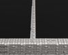 vidaXL Garten-Esstisch Grau 200x150x74 cm Poly Rattan 46130 Bild 4