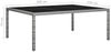 vidaXL Garten-Esstisch Grau 200x150x74 cm Poly Rattan 46130 Bild 5