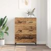 vidaXL Sideboard Altholz 69,5 x 34 x 90 cm Verbundholz und Eisen 881504 Bild 4