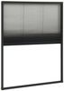 vidaXL Insektenschutz-Plissee für Fenster Aluminium Anthrazit 80x100cm 148664 Bild 4