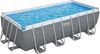 Power Steel Rahmenpool 488 X 244 X 122 16 X 8 Fuß Bestway 6In1 + Sandpumpe Bild 3