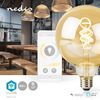 SmartLife LED Filament Lampe | Wi-Fi | E27 | 360 lm | 4.9 W | Warm bis kühlen weiß | 1800 - 6500 K | Glas | Android™ / IOS | Globe | 1 Stück Bild 2