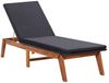 vidaXL Sonnenliege mit Tisch Poly Rattan und Massivholz Akazie 45991 Bild 3