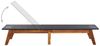 vidaXL Sonnenliege mit Tisch Poly Rattan und Massivholz Akazie 45991 Bild 5