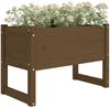 vidaXL Pflanzkübel Honigbraun 78x40x52 cm Massivholz Kiefer 822120 Bild 3